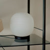 Lampa de Masa Lantern Globe Alba din Sticla S New Works