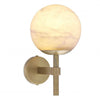 Lampa de Perete cu Glob Jade Aurie din Alama Antichizata Eichholtz