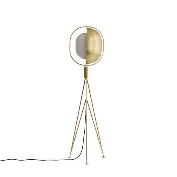 Lampa de Podea PEARL din Metal Auriu  101 COPENHAGEN