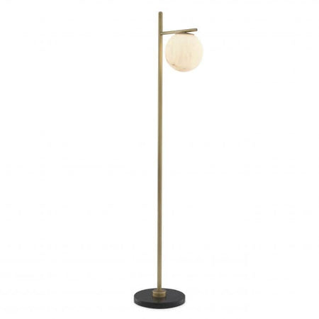 Lampa de Podea cu Glob Faloria din Alama Antichizata Eichholtz