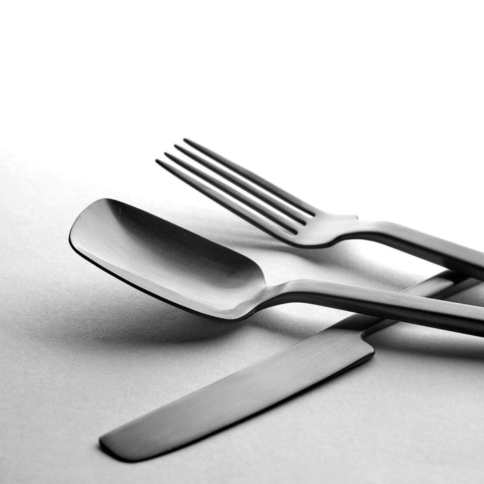 Lingura HEII din Inox Antracit SERAX