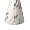 Masa de Dining Rotunda Turner Alba cu Blat din Marmura 119.5 cm Eichholtz