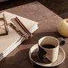 Masuta de Cafea FLOD din Ceramica si Picioare Metalice 74 cm Ferm Living