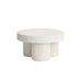 Masuta de Cafea Gear Alba din Beton 70 cm NORR11