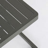 Masuta de Cafea pentru Exterior Konnor Neagra din Metal Bizzotto