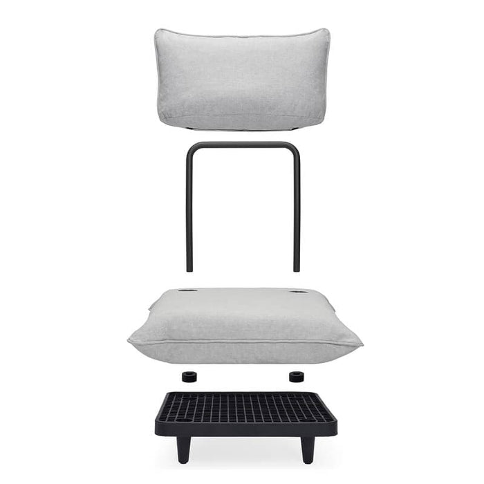 Modul PALETTI Outdoor Gri din Material Textil FATBOY