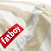 Puf ORIGINAL FLOATZAC cu Dungi Crem 180cm FATBOY