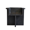 Scaun BRUTUS Negru din Beton 68 cm 101 COPENHAGEN