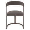 Scaun de Dining Dexter Gri din Textil Eichholtz