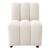 Scaun de Dining Kelly Crem din Textil Buclat Eichholtz