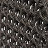Scaun de Exterior Ninfa Negru din Lemn si Textil Bizzotto