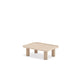 Set 2 Masute de Cafea NEST din Lemn Natur TEULAT