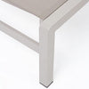 Sezlong pentru Exterior Konnor Bej din Metal si Textil Bizzotto