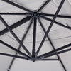 Umbrela de Soare Ines Gri din Textil 3 x 4 m Bizzotto