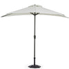 Umbrela de Soare Kalife Alba din Textil 2.7 m Bizzotto