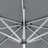 Umbrela de Soare Vienna Anod Gri din Textil 3 m Bizzotto