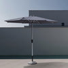 Umbrela de Soare Vienna Anod Gri din Textil 3 m Bizzotto