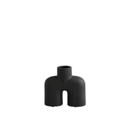 Vaza COBRA Mini Uno Neagra din Ceramica 101 COPENHAGEN