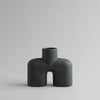 Vaza COBRA Uno Neagra din Ceramica 25 cm 101 COPENHAGEN
