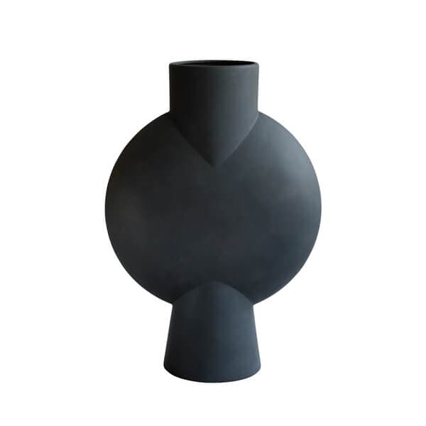 Vaza SPHERE Giant Neagra din Ceramica 101 COPENHAGEN