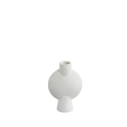 Vaza SPHERE Mini Alba din Ceramica 101 COPENHAGEN