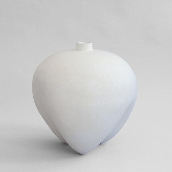 Vaza SUMO Alba din Ceramica 43.5 cm 101 COPENHAGEN