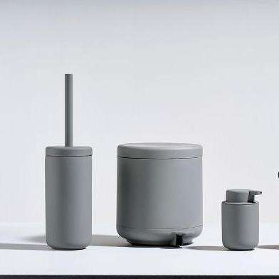 Perie Gri inchis Mat pentru Toaleta UME Zone Denmark