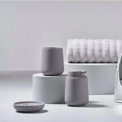 Recipient Gri Mat pentru Sapun Lichid Nova ZONE DENMARK