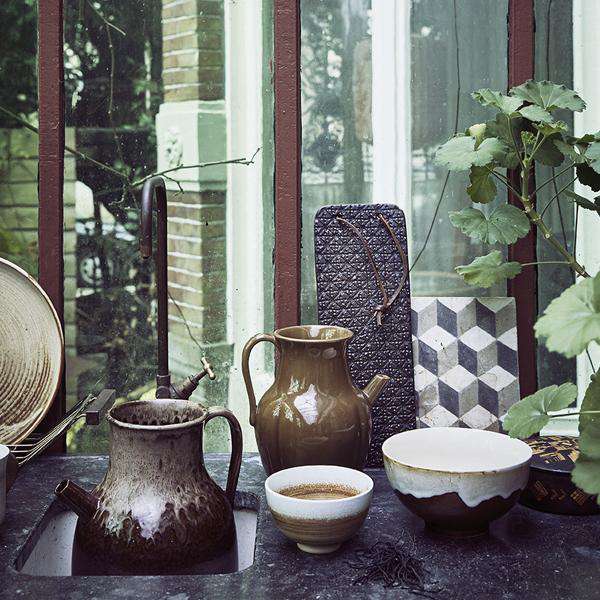 Bol din Ceramica Multicolor Hk Living