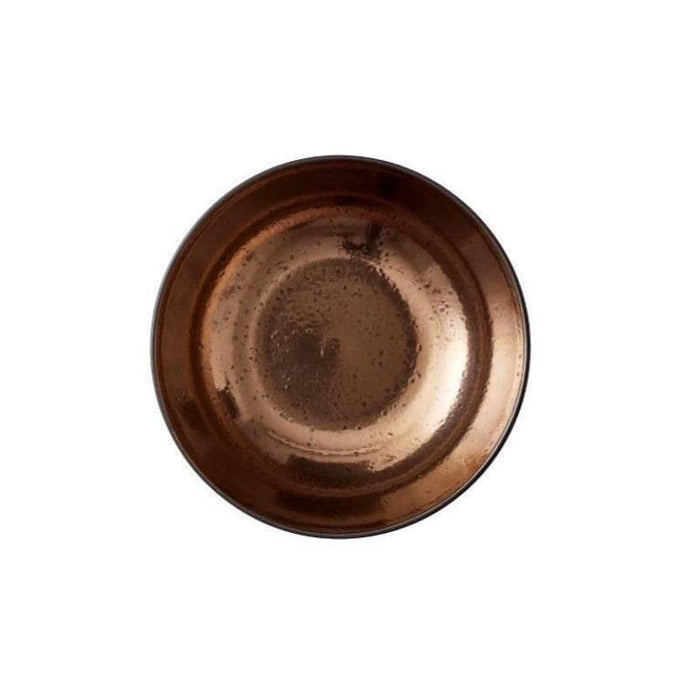 Bol pentru Salata Negru cu Interior Auriu Bitz