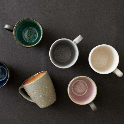 Cana Gri din Ceramica cu Interior Crem BITZ