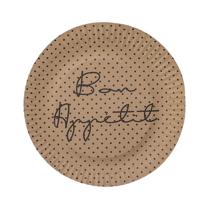 Farfurie Hartie Bon Appetit (Set 8 bucati) BLOOMINGVILLE