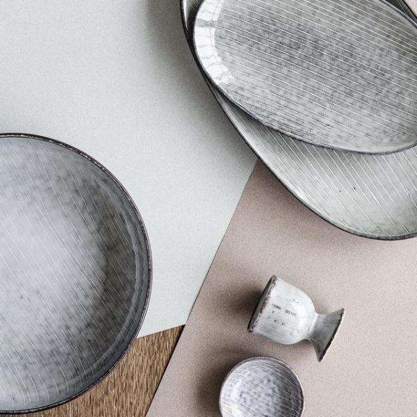 Farfurie pentru Desert din Ceramica Nordic Sea Broste Copenhagen