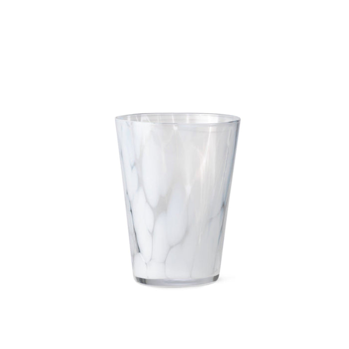 Pahar Casca Milk din Sticla Alba FERM LIVING