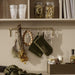 Pahar Casca Milk din Sticla Alba FERM LIVING
