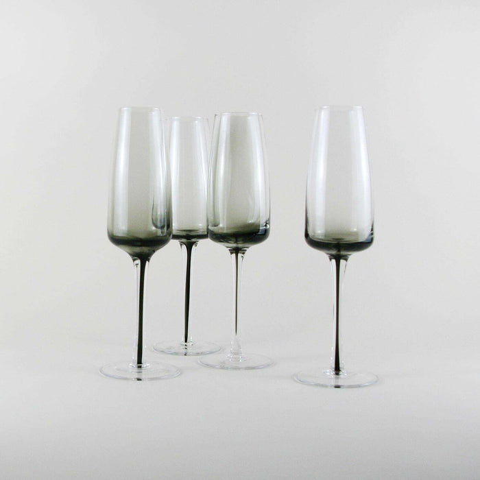 Pahar pentru Sampanie din Sticla SMOKE Broste Copenhagen