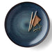Platou Ceramic cu Interior Albastru Marin
