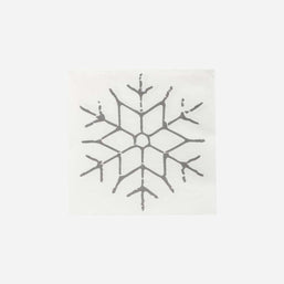 Servetele Albe Snowflake (Set 40 Buc) HOUSE DOCTOR