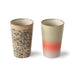 Set 2 Cani Ceai din Ceramica HK LIVING