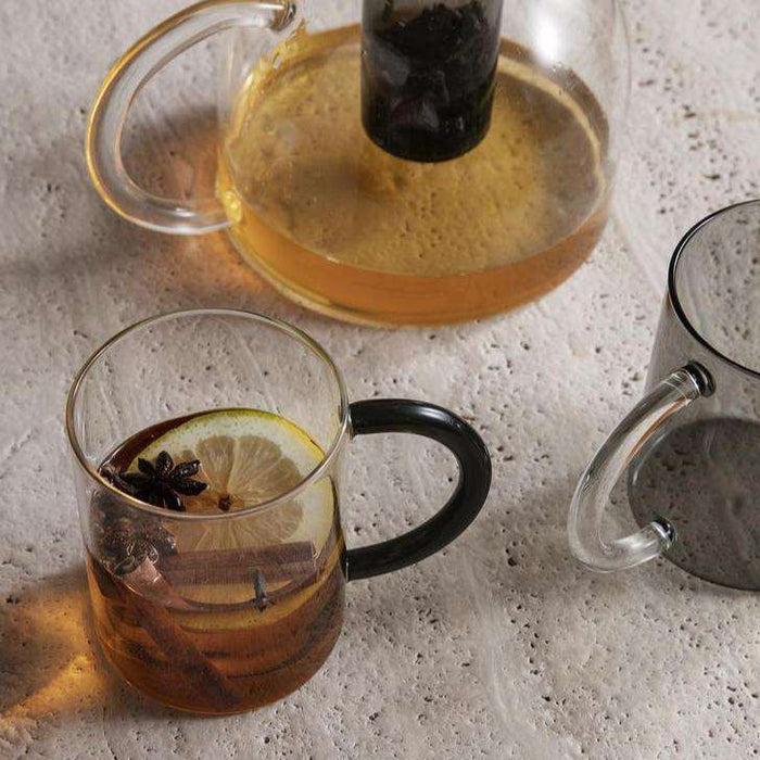 Set de 2 Cani din Sticla Transparenta STILL 340ml FERM LIVING