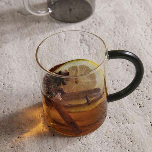 Set de 2 Cani din Sticla Transparenta STILL 340ml FERM LIVING