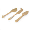 Set 3 Cutite Aurii pentru Branzeturi HK LIVING
