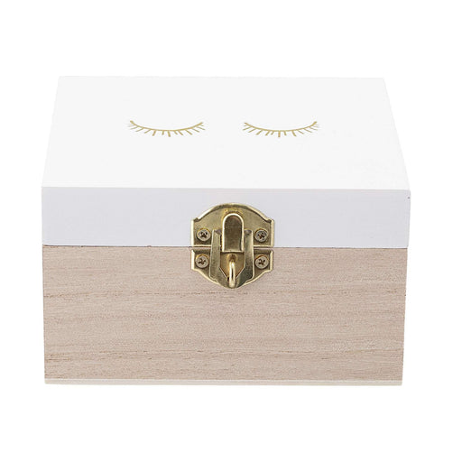 Cutie Depozitare Alba Paulownia BLOOMINGVILLE