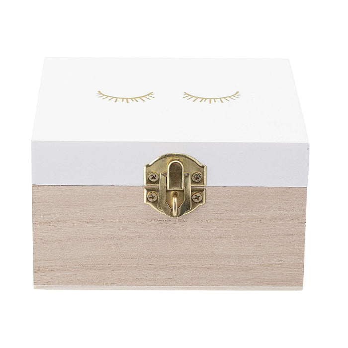 Cutie Depozitare Alba Paulownia BLOOMINGVILLE