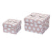 Set 2 Cutii Depozitare din Carton Rose Bloomingville