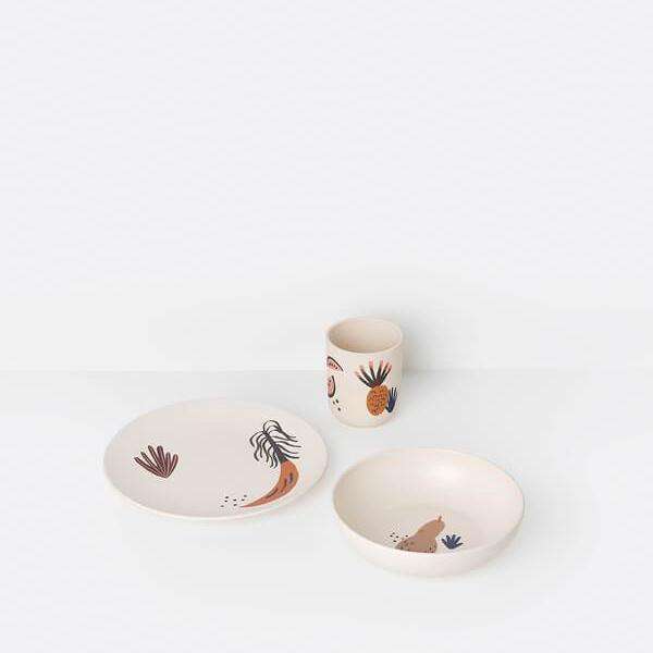 Set pentru Servire Masa Copii FRUITICANA (3 buc) Ferm Living