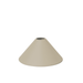 Abajur din Metal Crem CONE SHADE 25cm