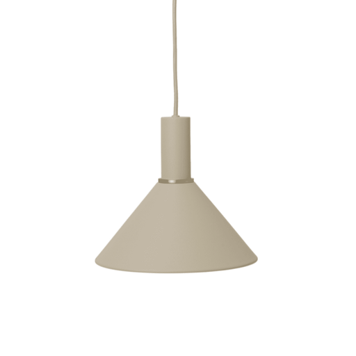 Abajur din Metal Crem CONE SHADE 25cm