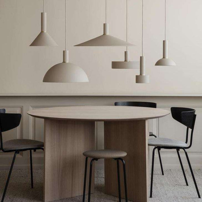 Abajur din Metal Crem CONE SHADE 25cm
