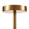 Lampa din Metal Auriu si Sticla IXIA